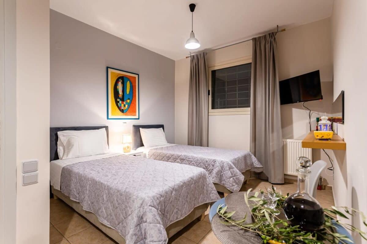 Kitries Summer Getaway - Eden Sandy Suite Kitriaí Buitenkant foto